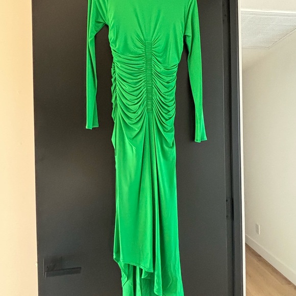 A.L.C. Adeline Dress in Fern - Picture 8 of 9